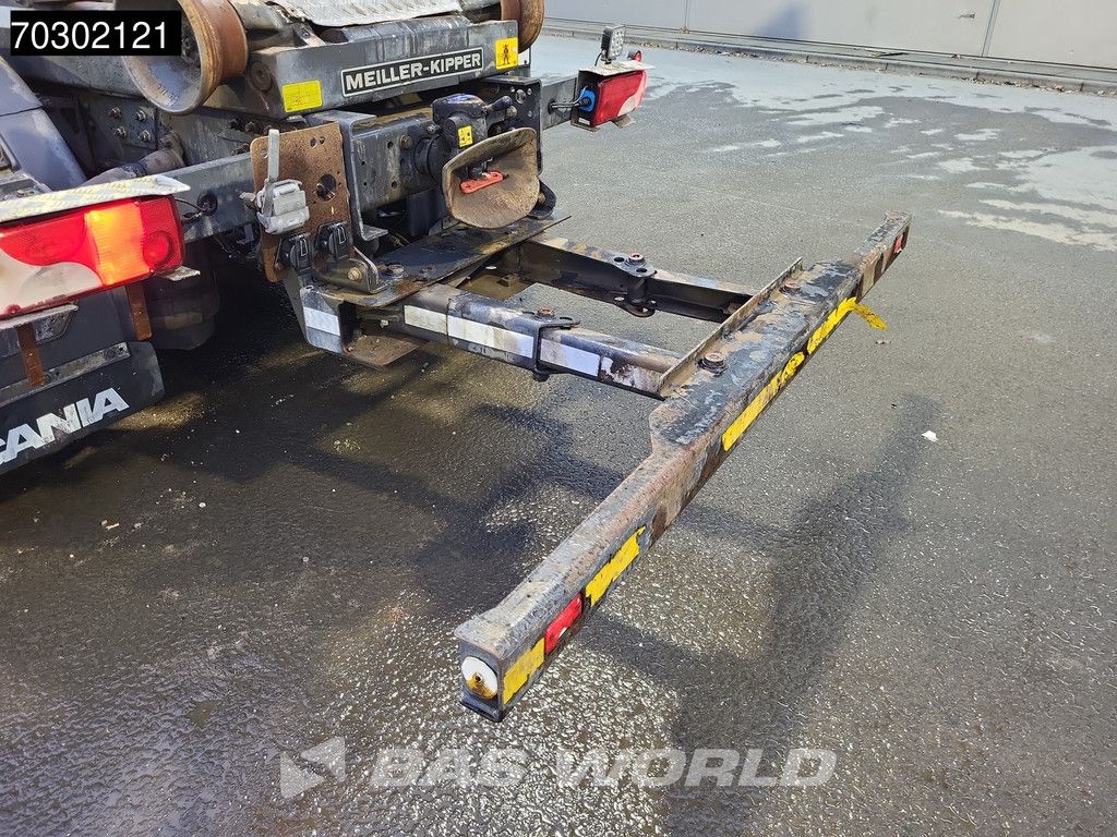 Scania G410 6X2 20tons Meiller containersystem Lift+steering Axle Retarder Euro 6