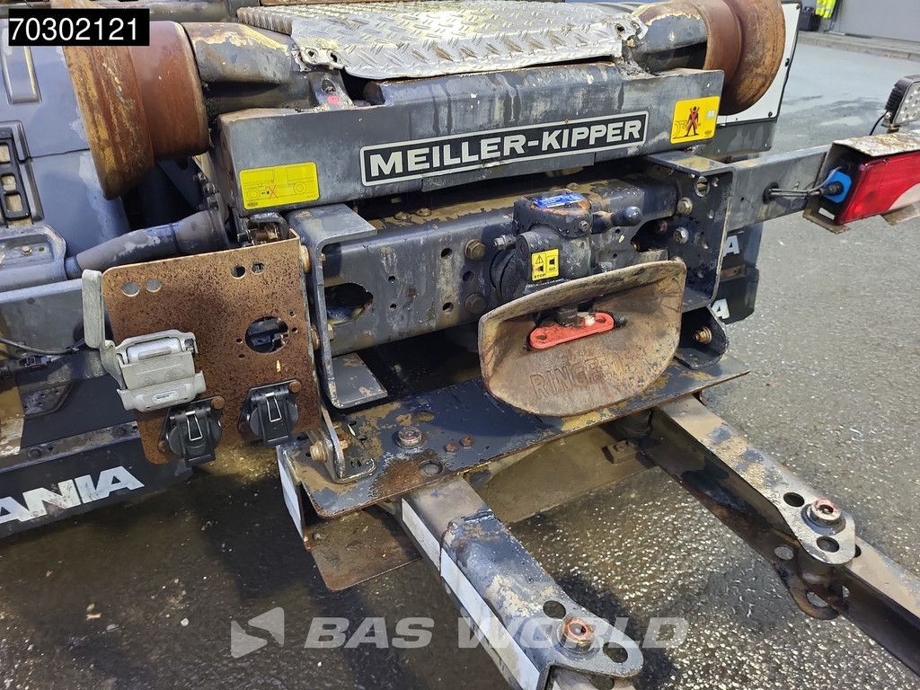 Scania G410 6X2 20tons Meiller containersystem Lift+steering Axle Retarder Euro 6