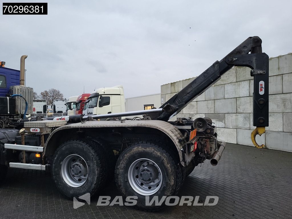 Volvo FMX 460 8X4 Hyva 26-55 SK containersystem Automatic Steelsuspension Big-Axle
