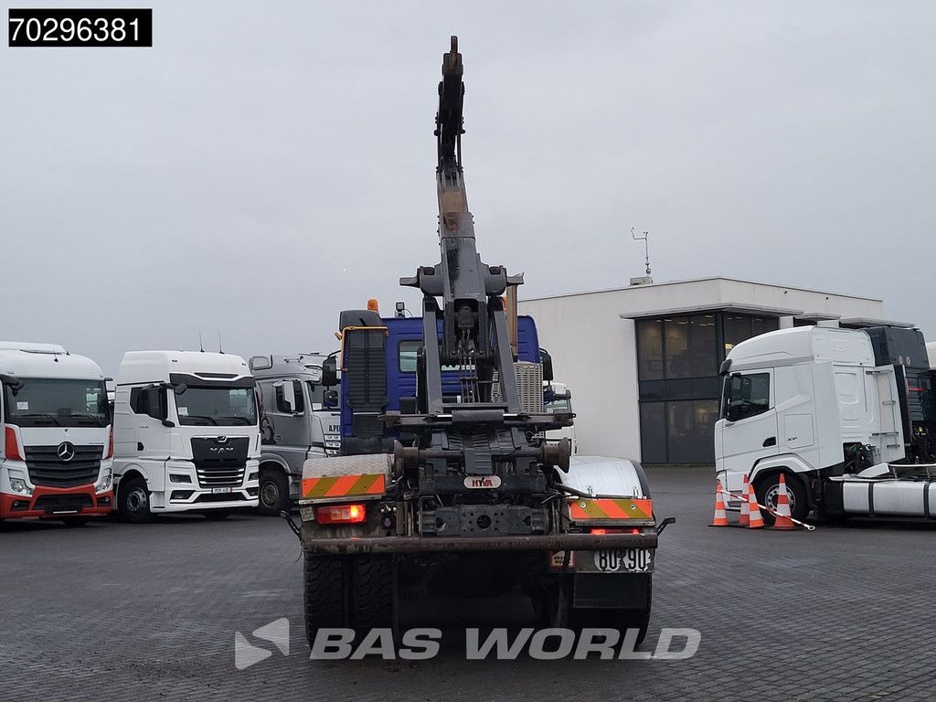 Volvo FMX 460 8X4 Hyva 26-55 SK containersystem Automatic Steelsuspension Big-Axle