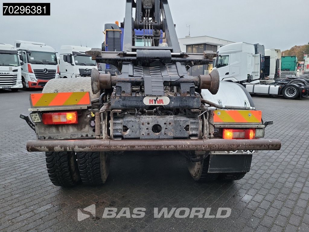 Volvo FMX 460 8X4 Hyva 26-55 SK containersystem Automatic Steelsuspension Big-Axle