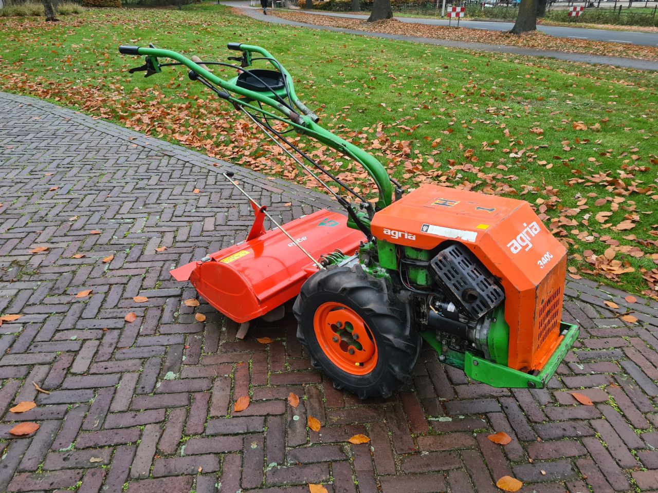 Agria 3400 tuinfrees elektrisch gestart diesel.