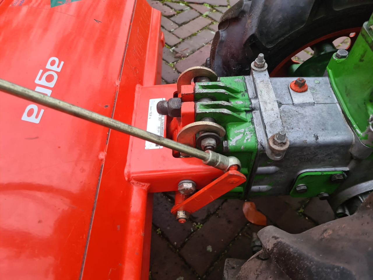 Agria 3400 tuinfrees elektrisch gestart diesel.