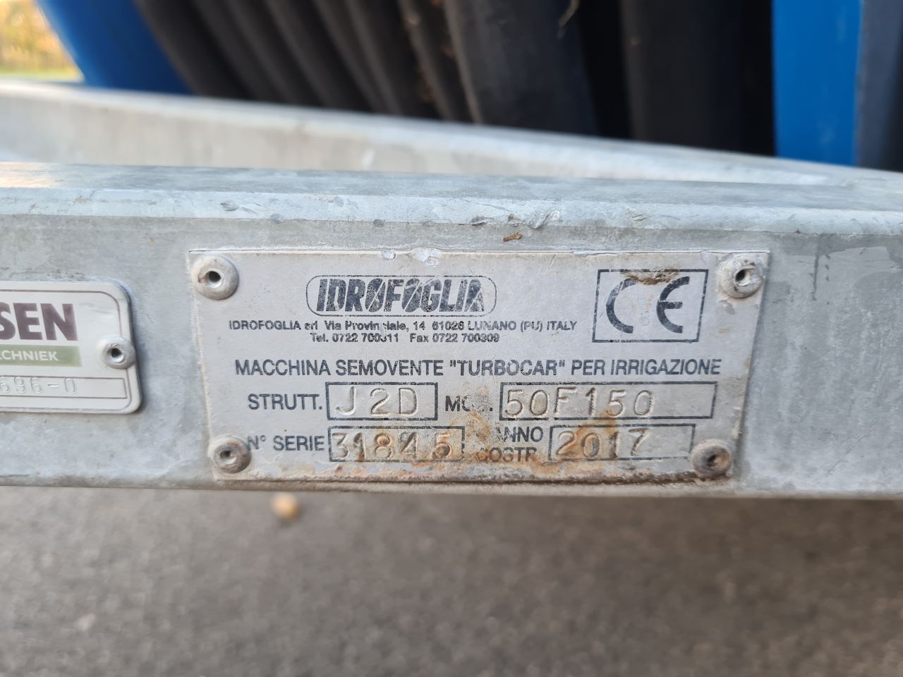 Mini beregeningshaspel Idrofoglia J2 50-150