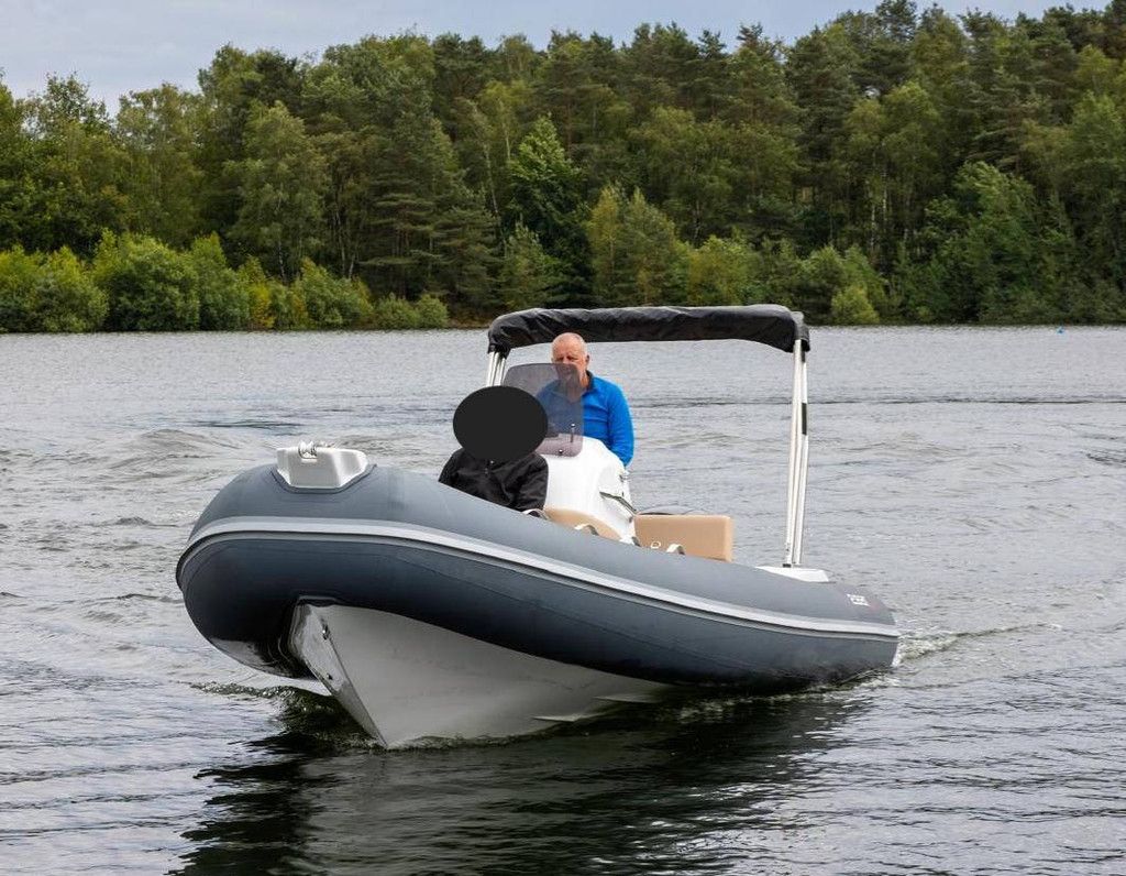 Rubber speedboat 2BAR B2 (including trailer) (Margin)