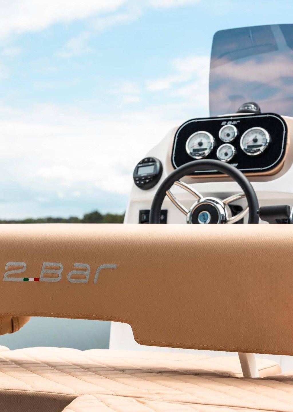 Rubber speedboat 2BAR B2 (including trailer) (Margin)