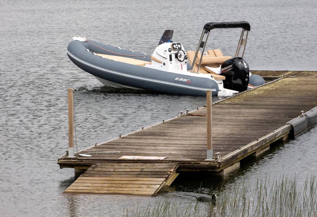 Rubber speedboat 2BAR B2 (including trailer) (Margin)