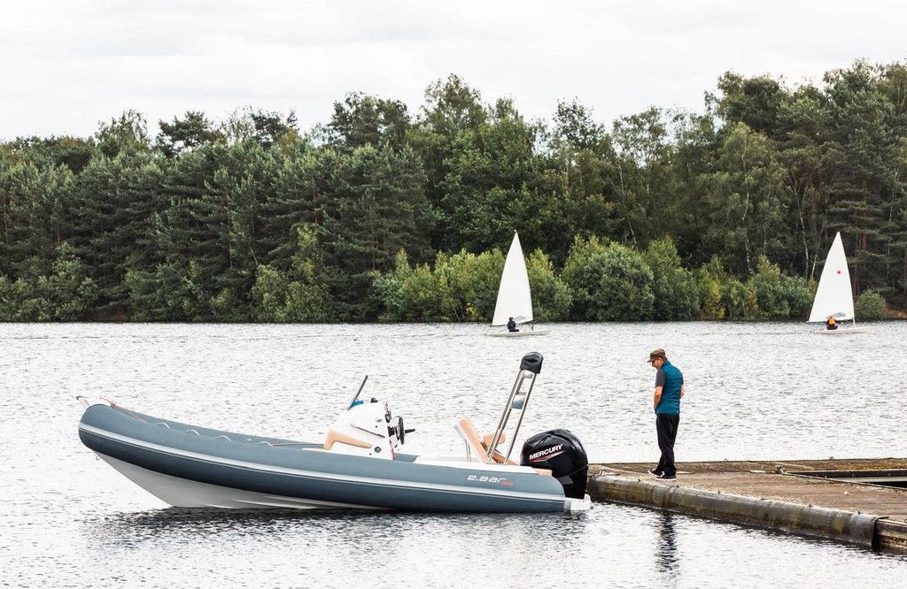 Rubber speedboat 2BAR B2 (including trailer) (Margin)