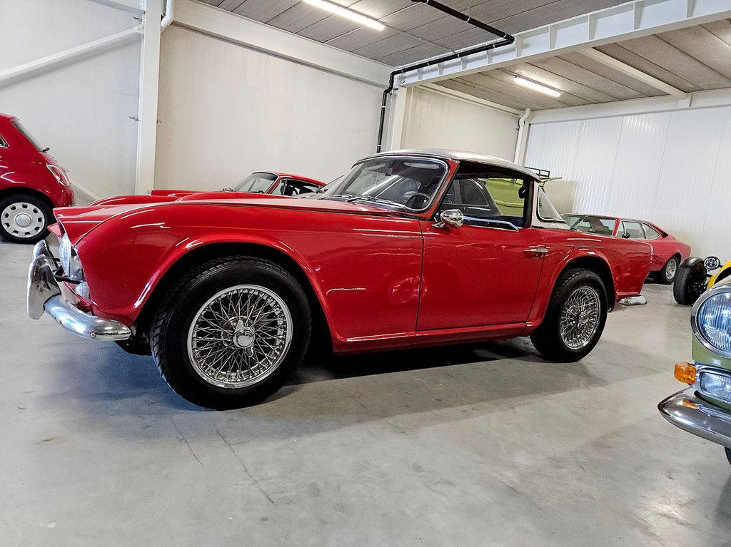Triumph TR4 Surrey Top Petrol (Margin) 1963