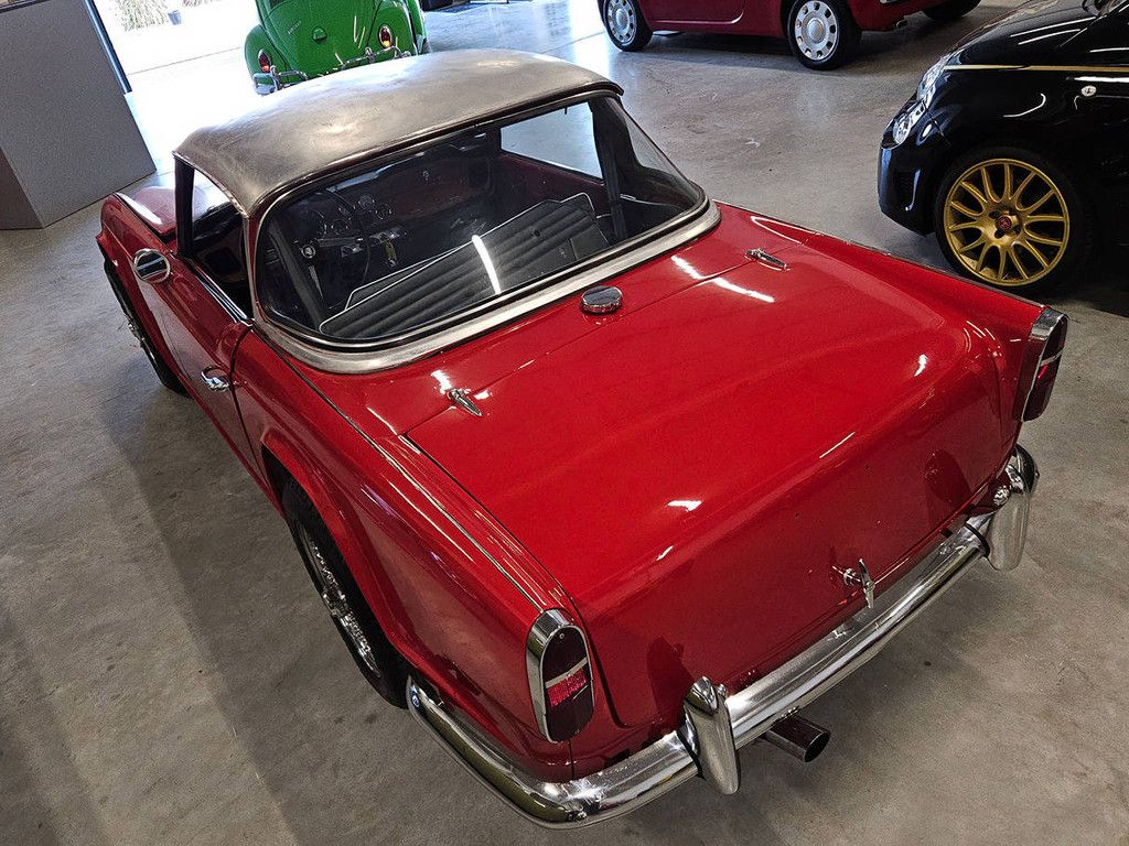 Triumph TR4 Surrey Top Petrol (Margin) 1963