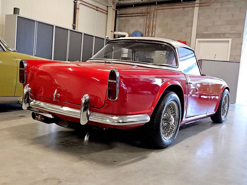 Triumph TR4 Surrey Top Petrol (Margin) 1963