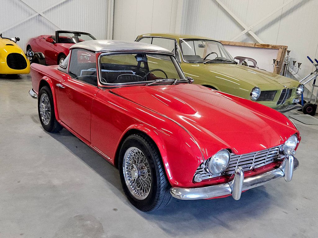 Triumph TR4 Surrey Top Petrol (Margin) 1963