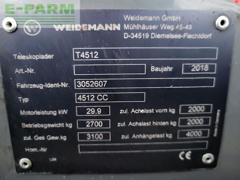 Weidemann t4512