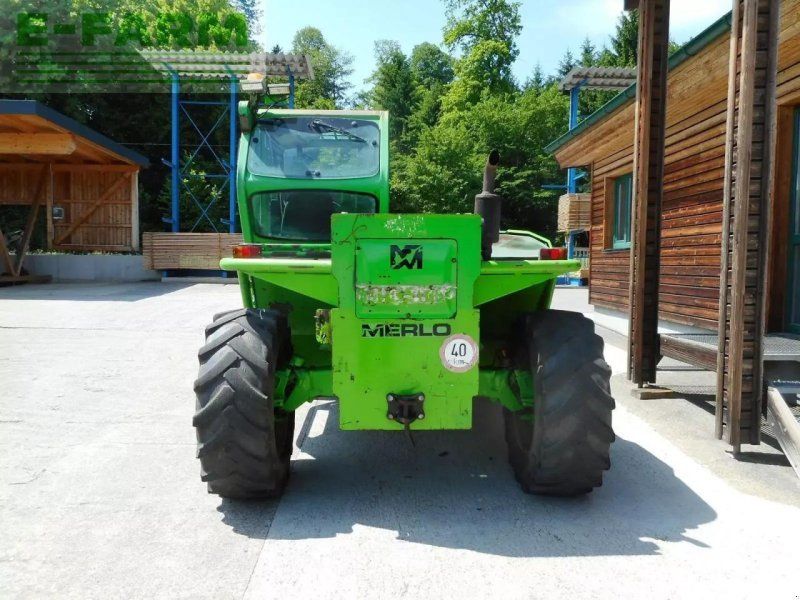 Merlo p33.7kt mit schaufel + greiferschaufel + gabel