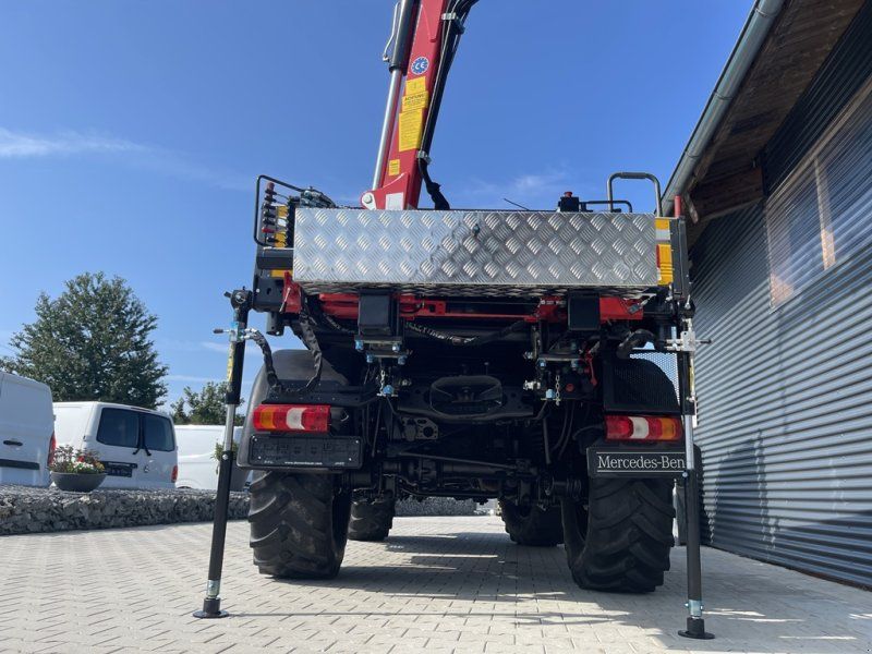 Mercedes-Benz Unimog U318 mit Ladekran-Forst , T Zustand , Leasing-Finanzier