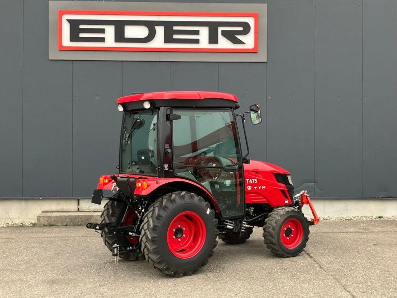 TYM T475 SH mit Kabine und Fronthydraulik