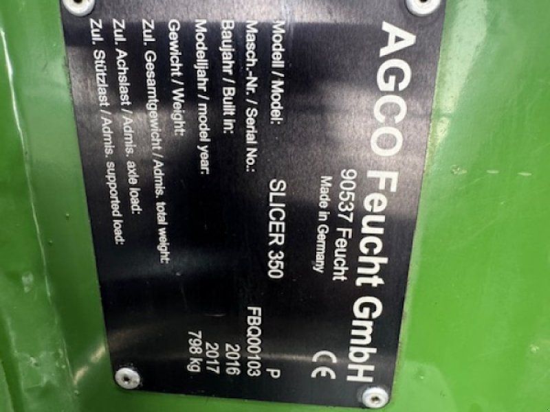 Fendt Slicer 350 P