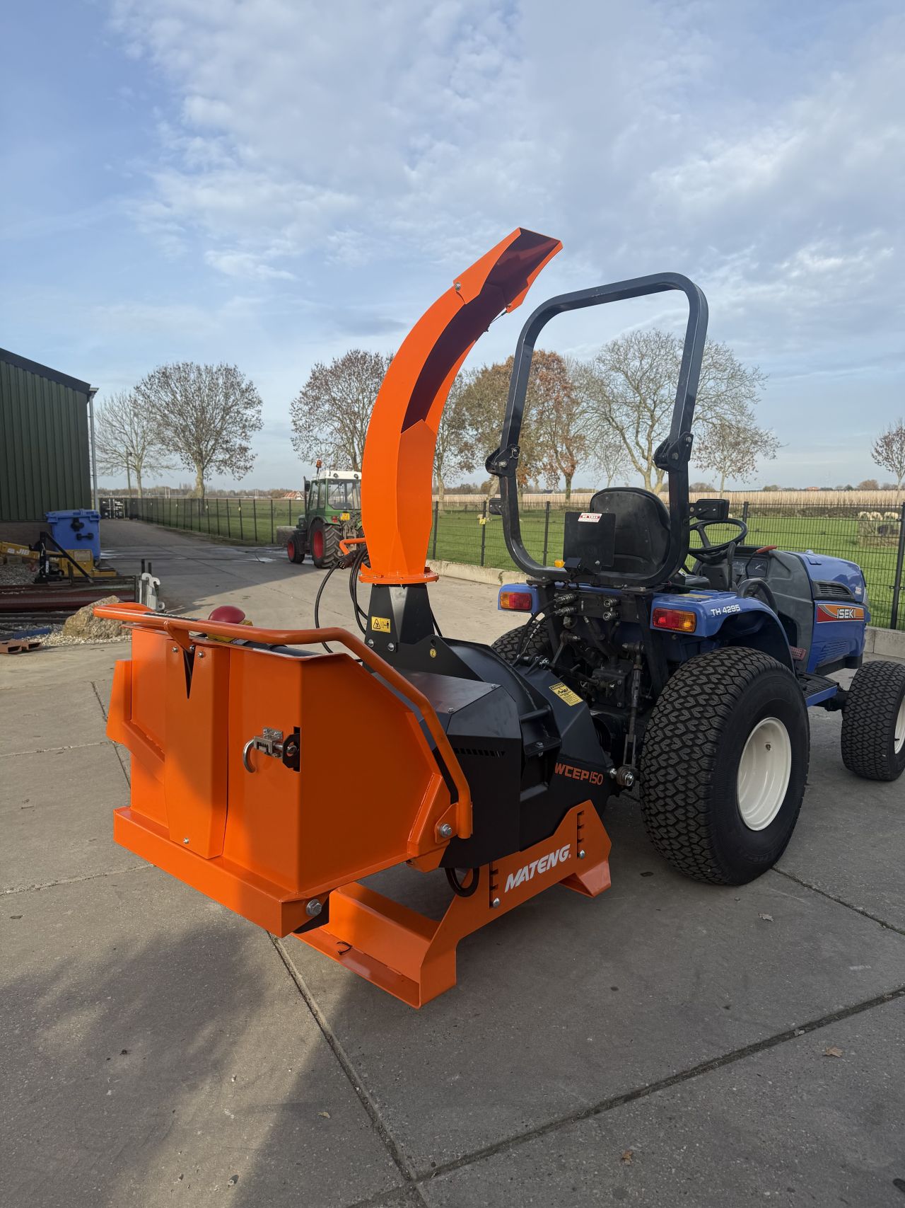 De Mateng WCEP 150 Hakselaar Met no stress