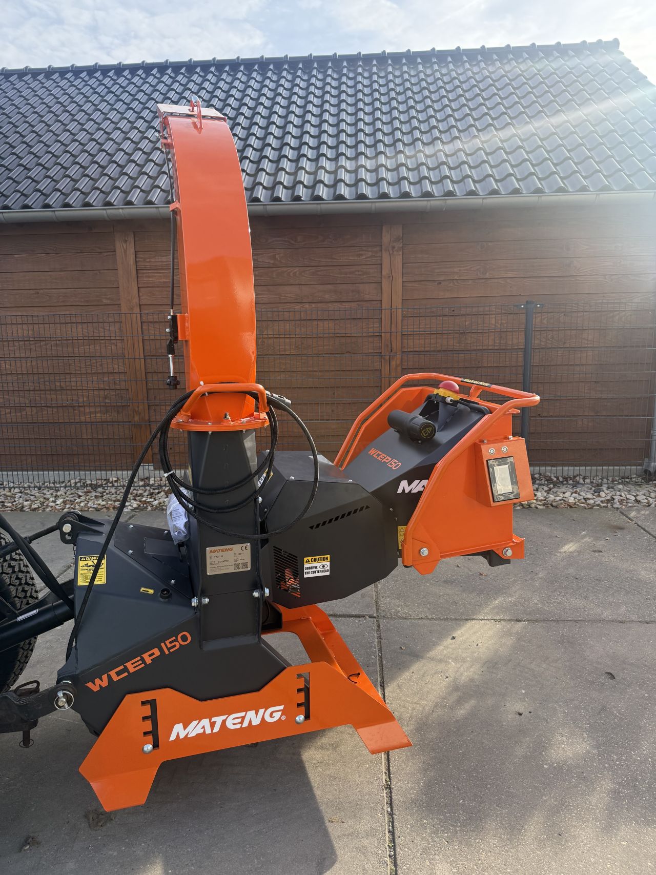 De Mateng WCEP 150 Hakselaar Met no stress