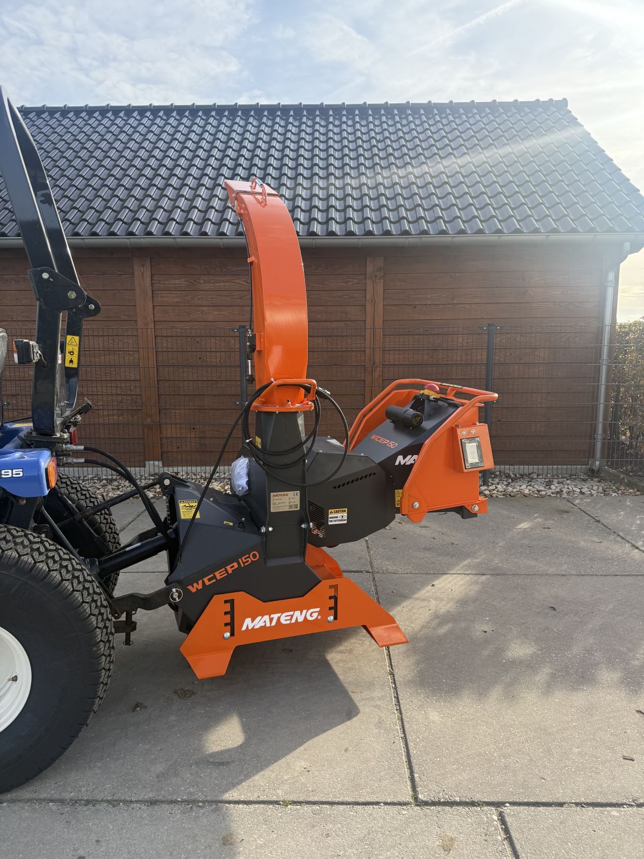 De Mateng WCEP 150 Hakselaar Met no stress