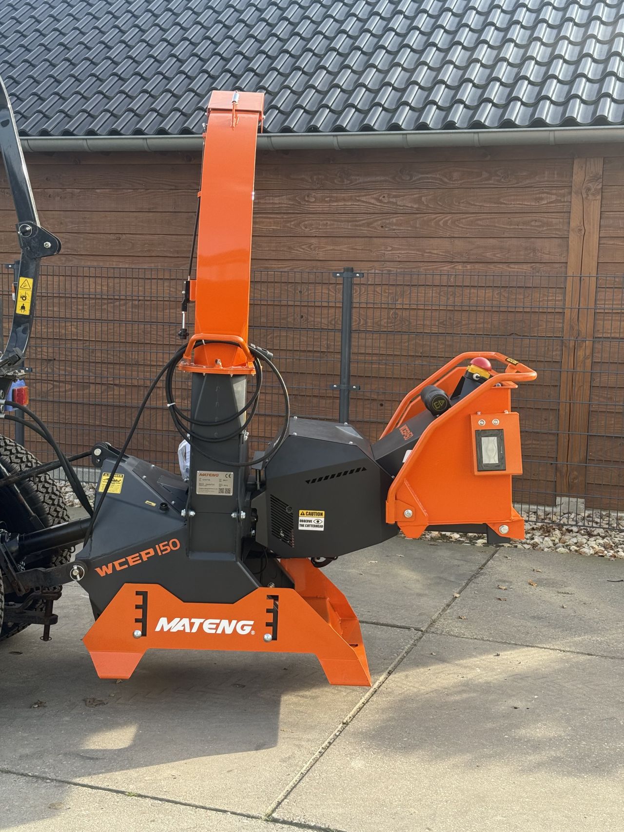 De Mateng WCEP 150 Hakselaar Met no stress