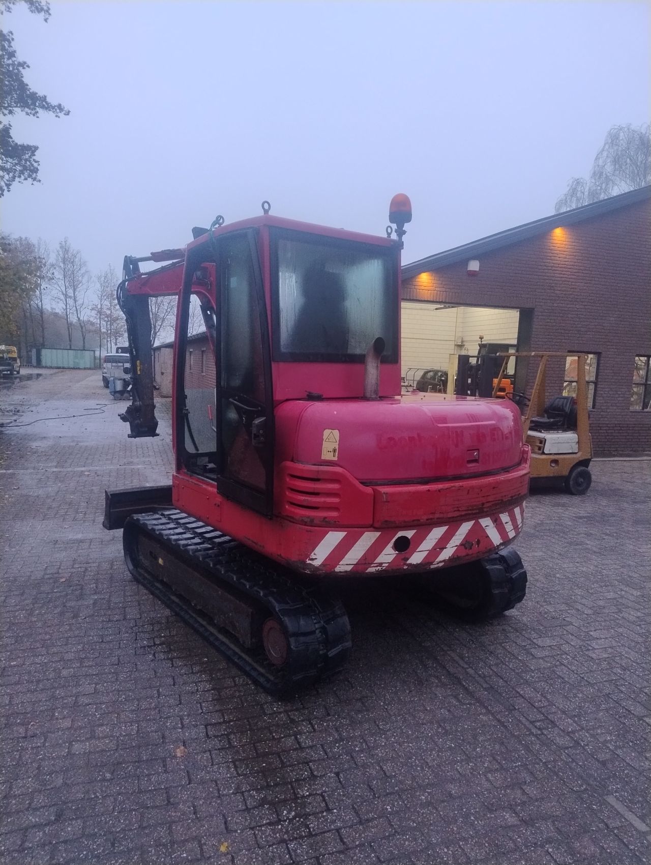 Ihi 55n 2012 minigraver kraan graafmachine