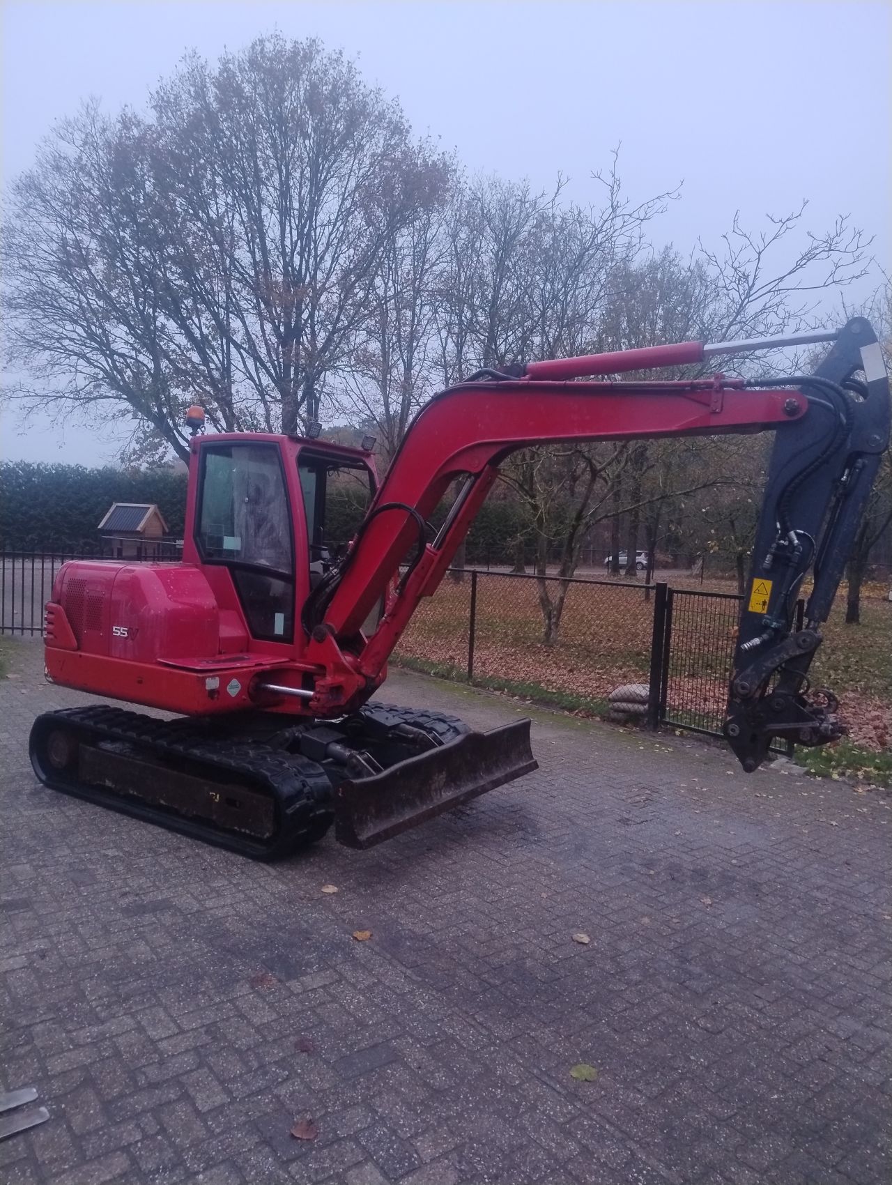 Ihi 55n 2012 minigraver kraan graafmachine