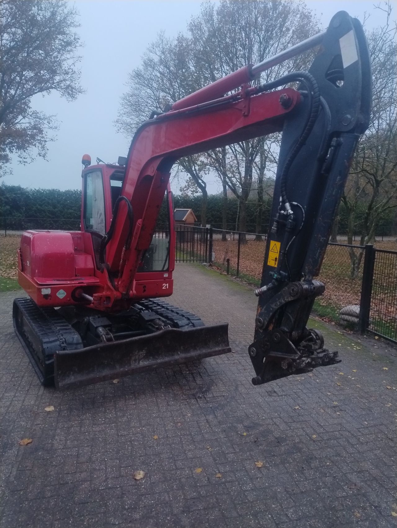 Ihi 55n 2012 minigraver kraan graafmachine