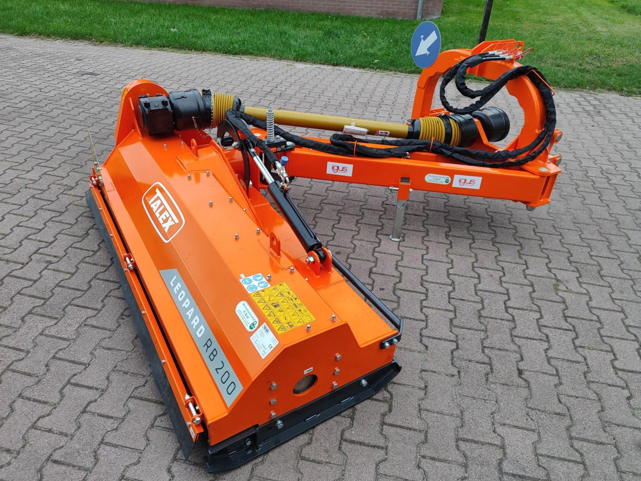 Nieuwe Talex Leopard RB verstek klepelmaaer