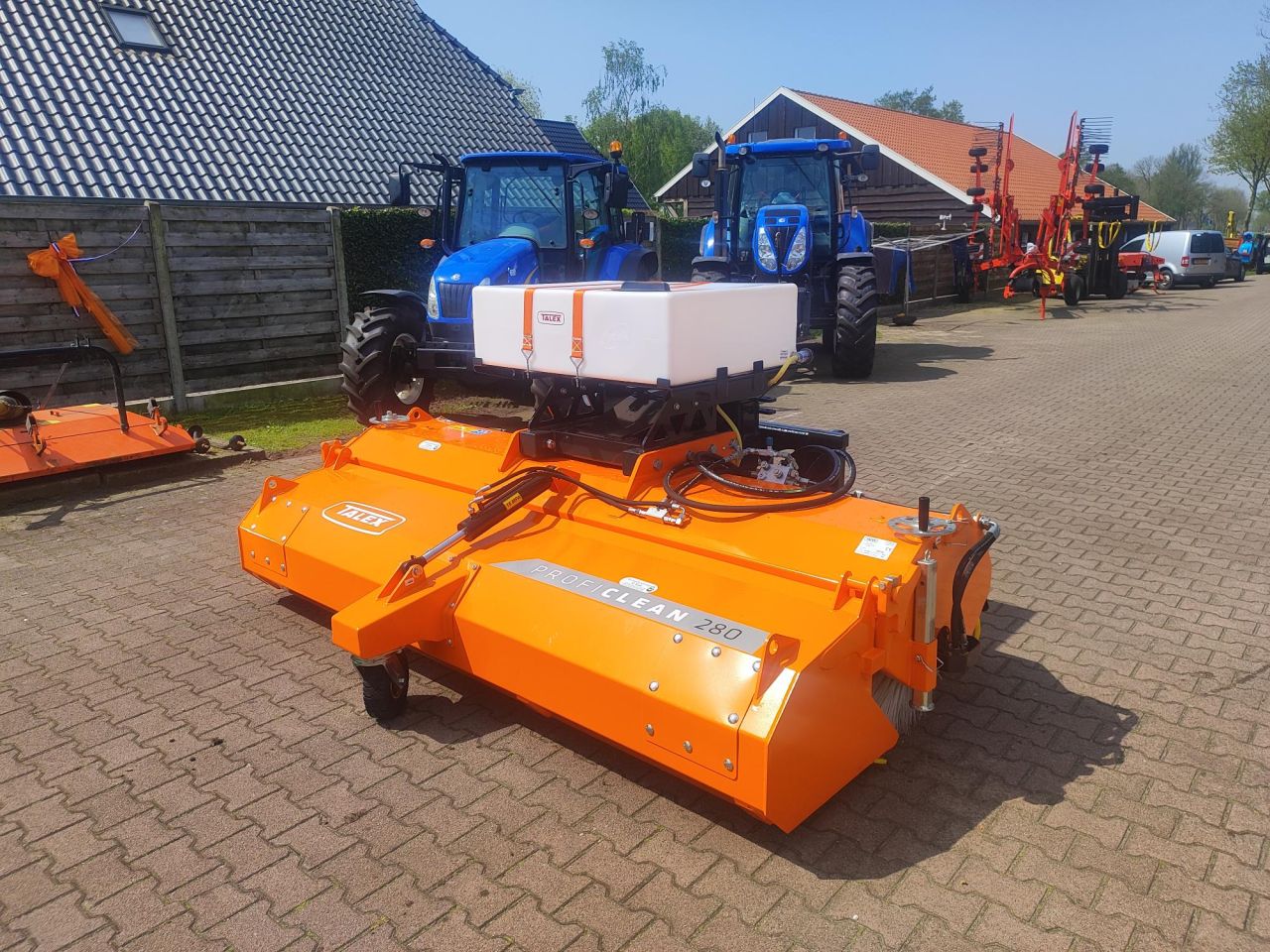 Nieuwe Talex Veegmachines