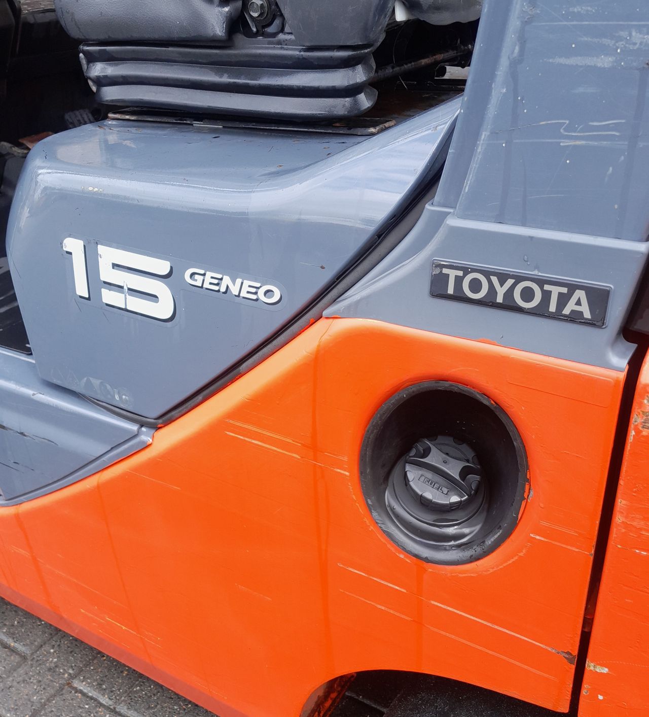 Toyota 1,5 Tons Diesel Heftruck