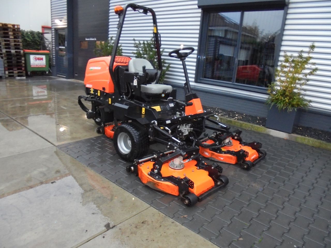 Jacobsen AR331 sidewinder,cirkelmaaier