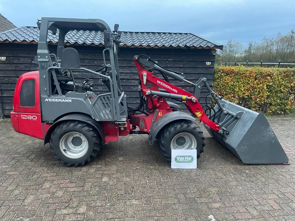 Weidemann 1280 cx35 shovel loader