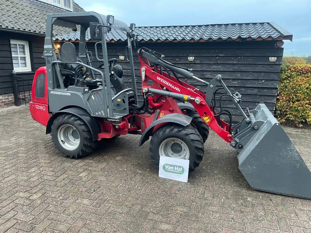 Weidemann 1280 cx35 shovel loader