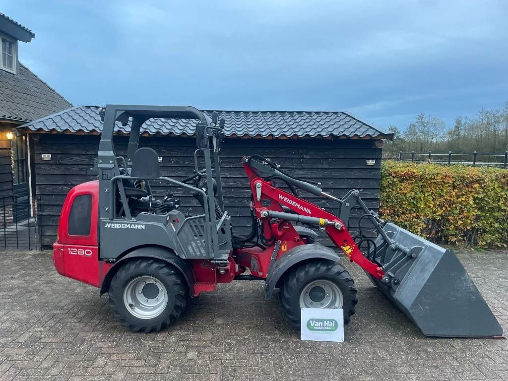 Weidemann 1280 cx35 shovel loader