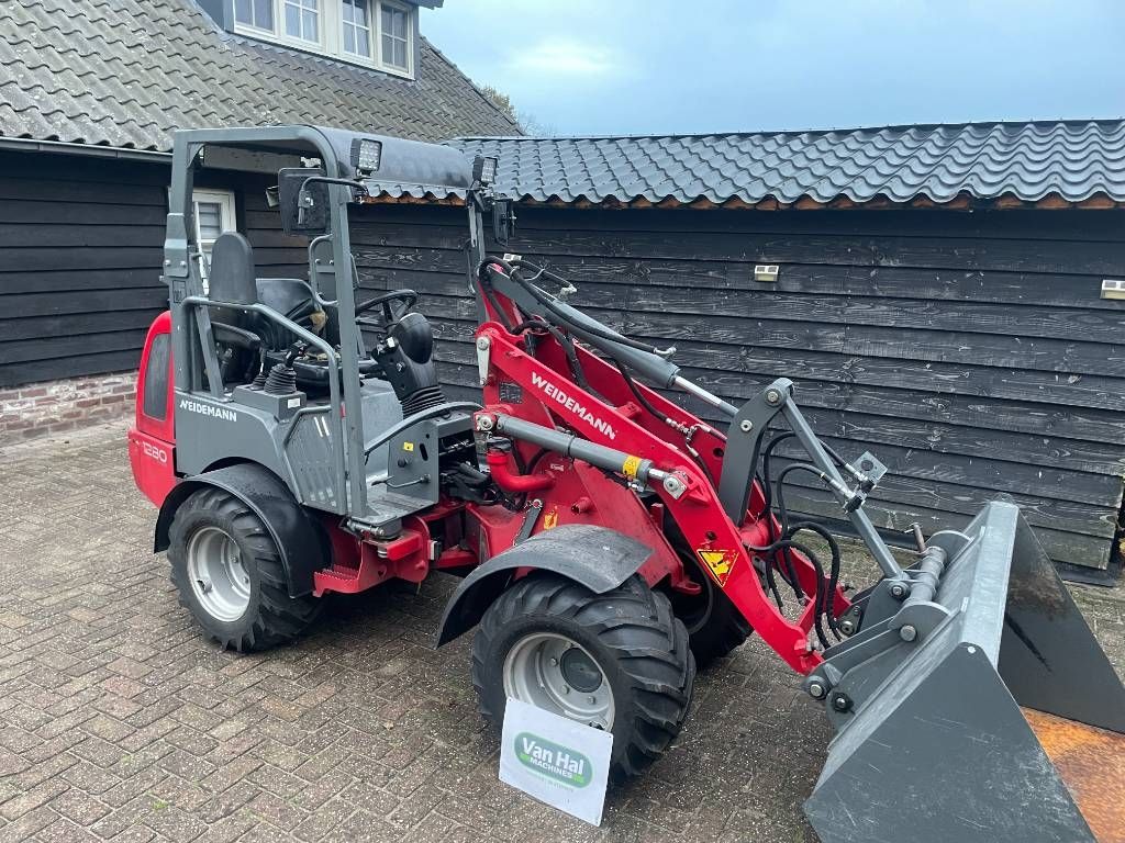 Weidemann 1280 cx35 shovel loader