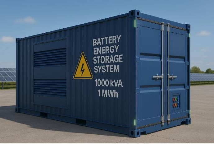 Battery container - 1MWh - 1000kVA - DPX-50701