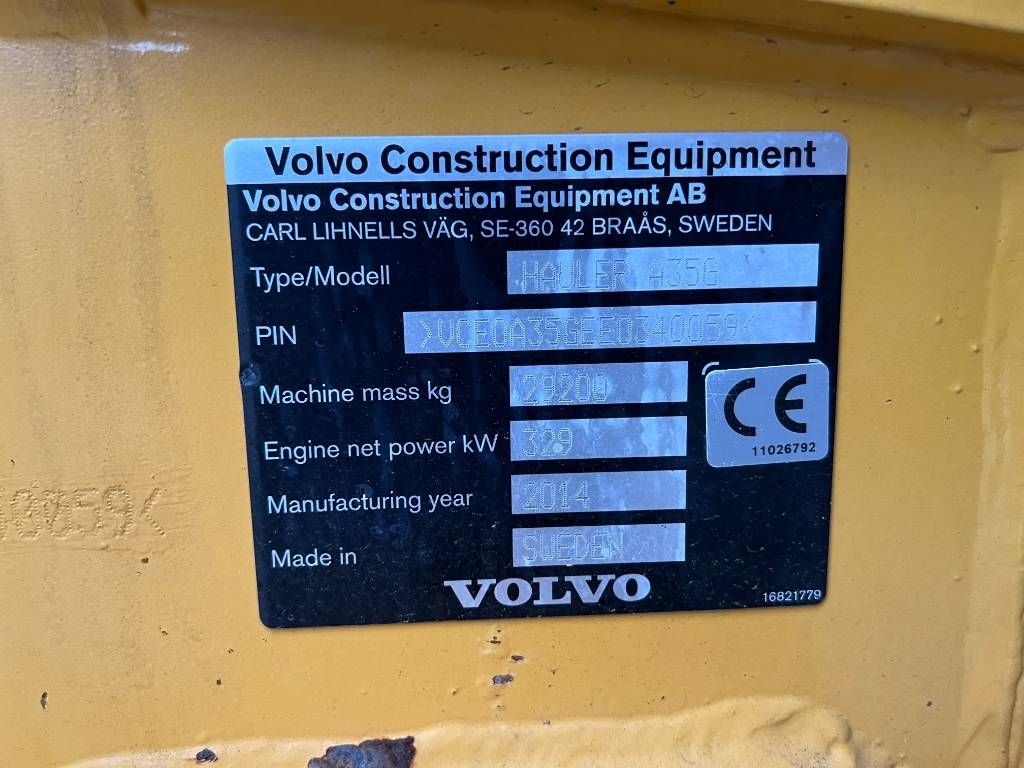 Volvo A35G