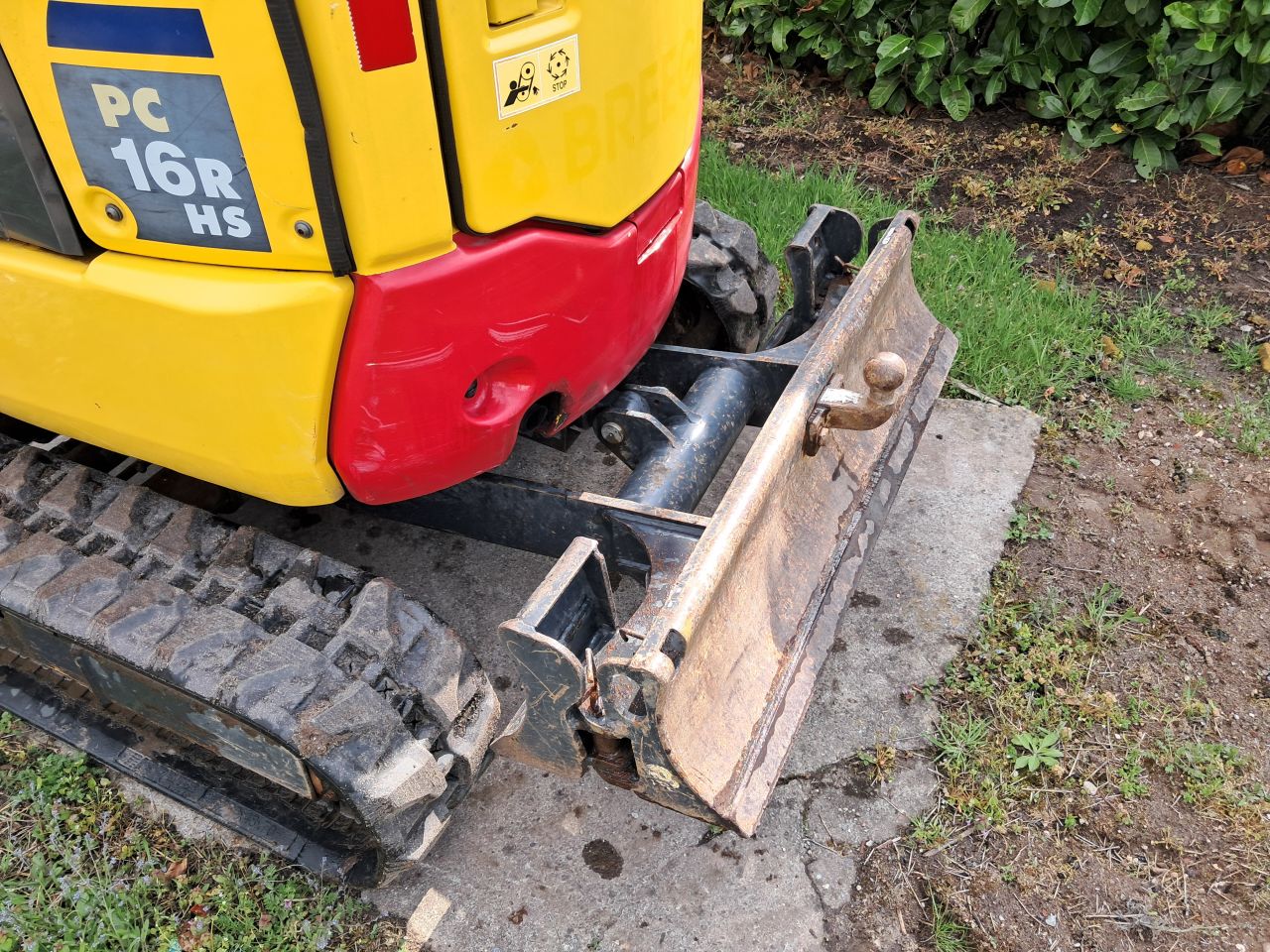 Minigraver Komatsu PC16R 3HS ( Bj 2019 ) Graafmachine / Minikraa