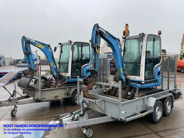 Kubota 2x Kubota kx 019-4 3 Buckets (Top)