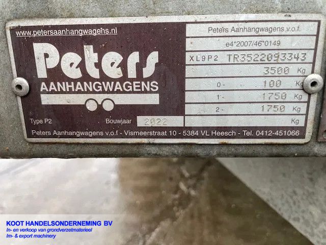 PETERS TR 35 Machinetransporter
