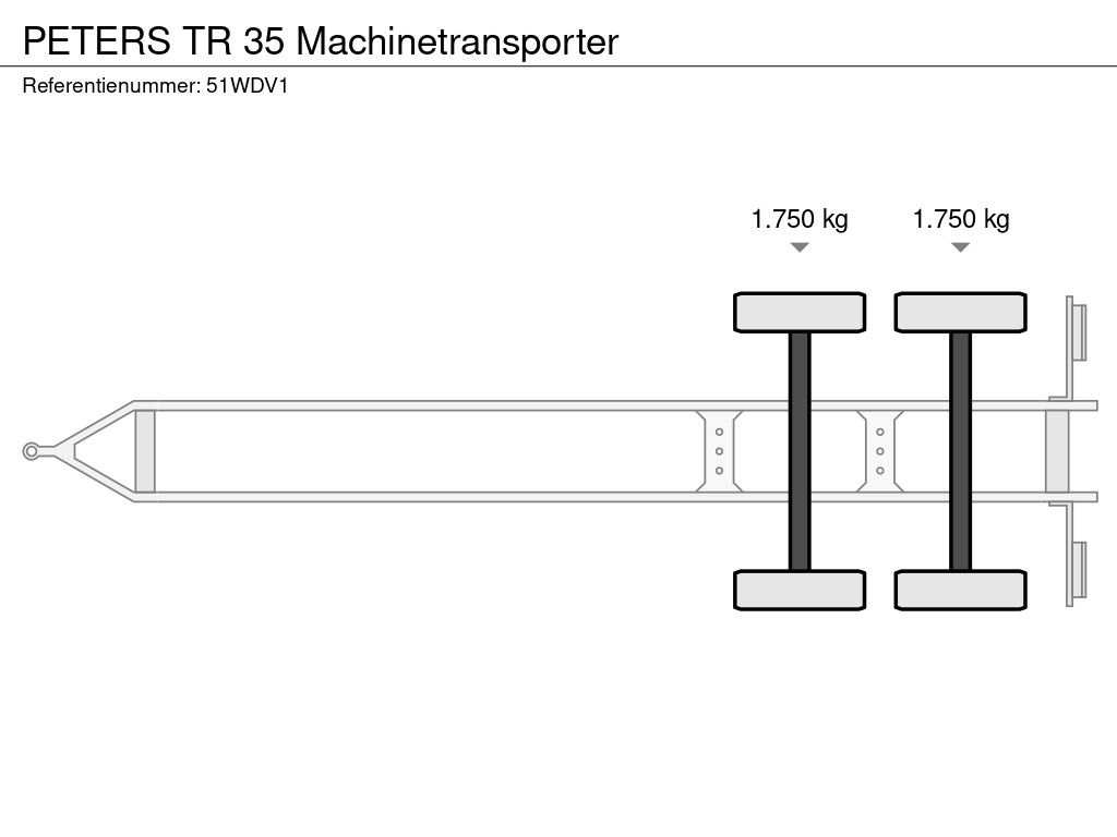 PETERS TR 35 Machinetransporter