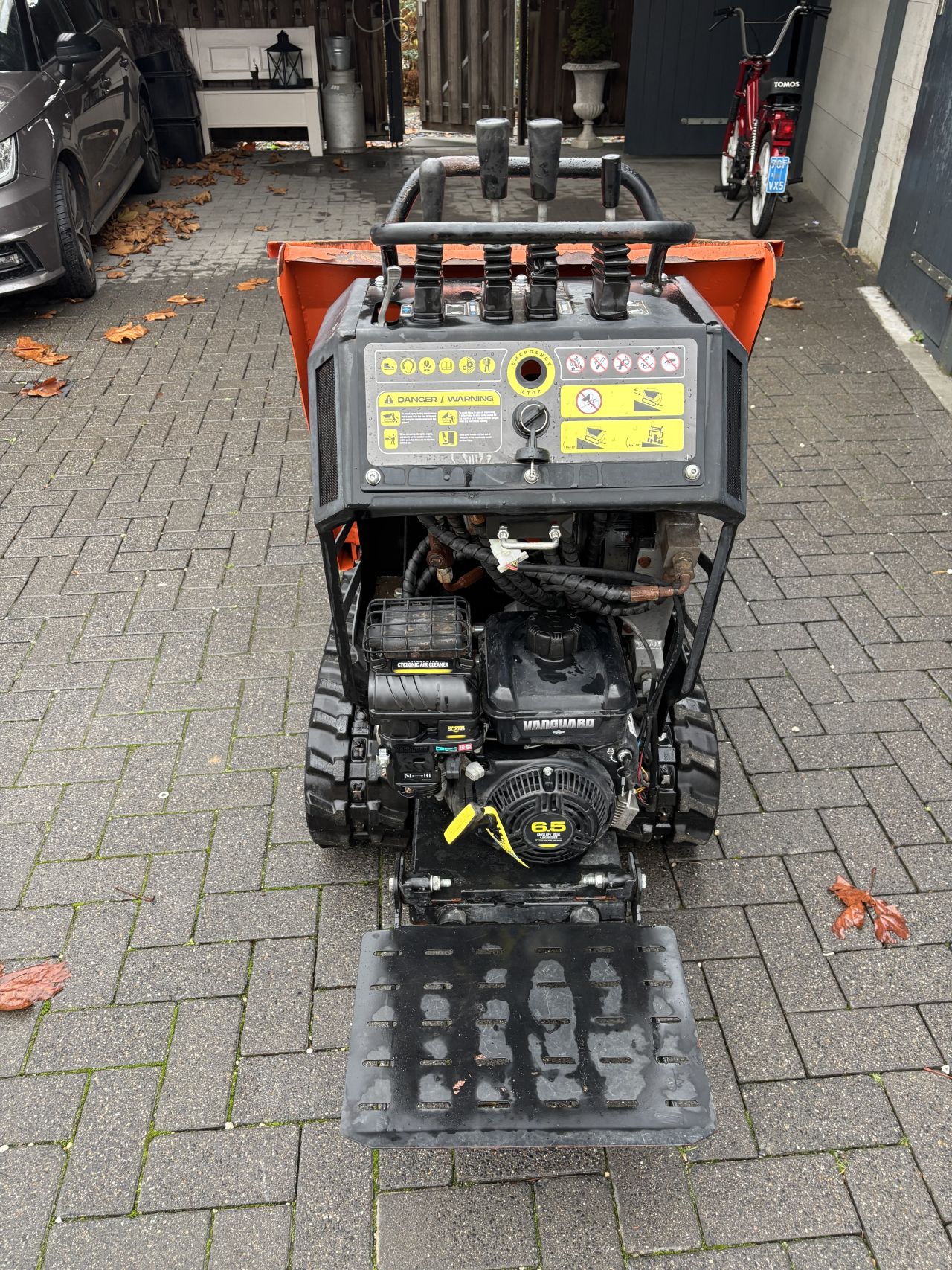 Rupsdumper Messersi Hinowa minishovel loader