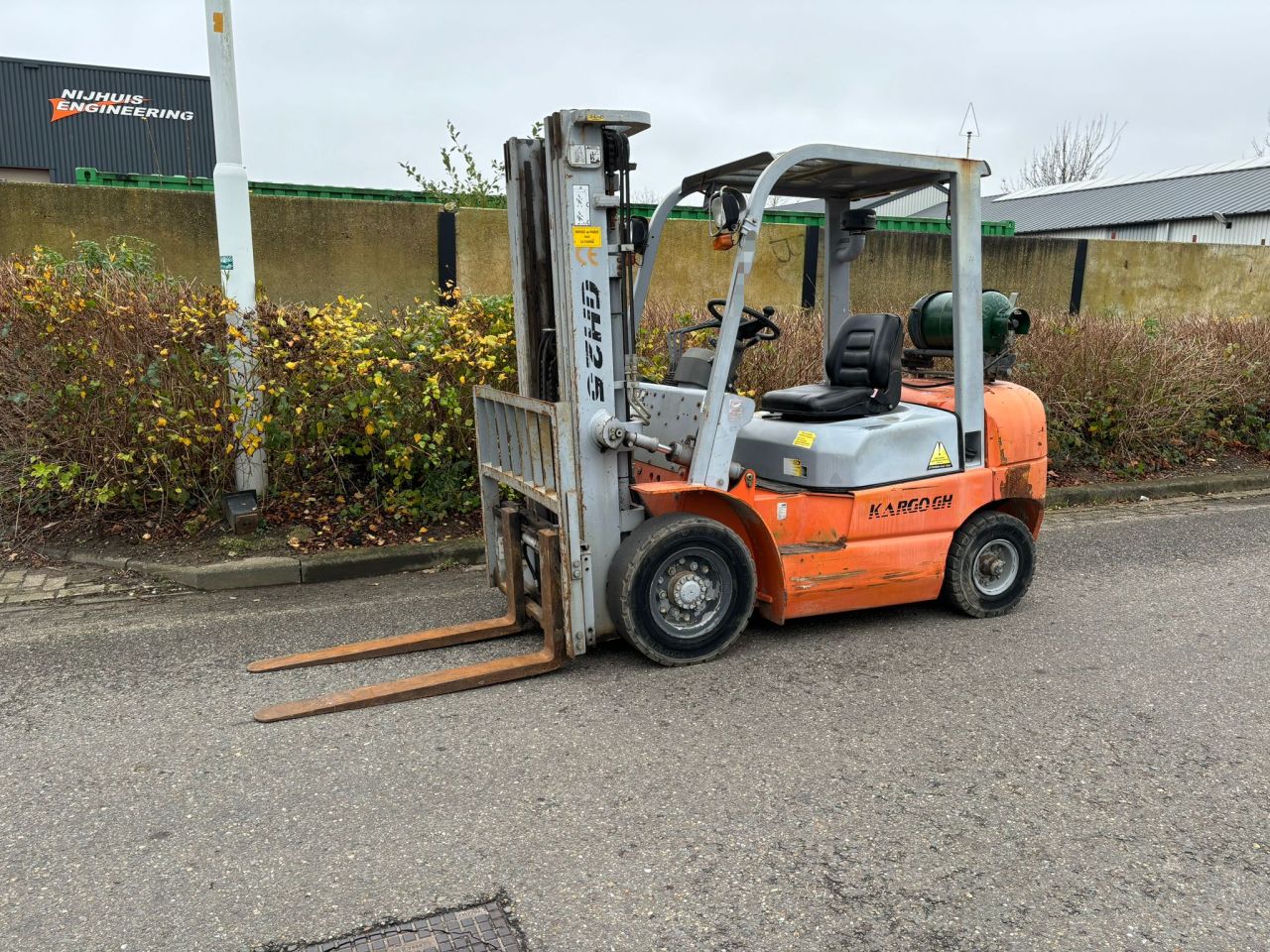 Te Koop Zeer Nette Vork Heftruck heftrucks diesel lpg Kargo GH25