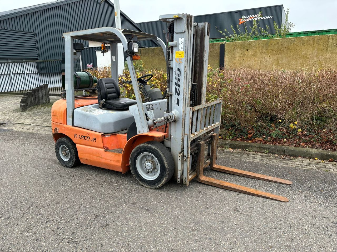Te Koop Zeer Nette Vork Heftruck heftrucks diesel lpg Kargo GH25