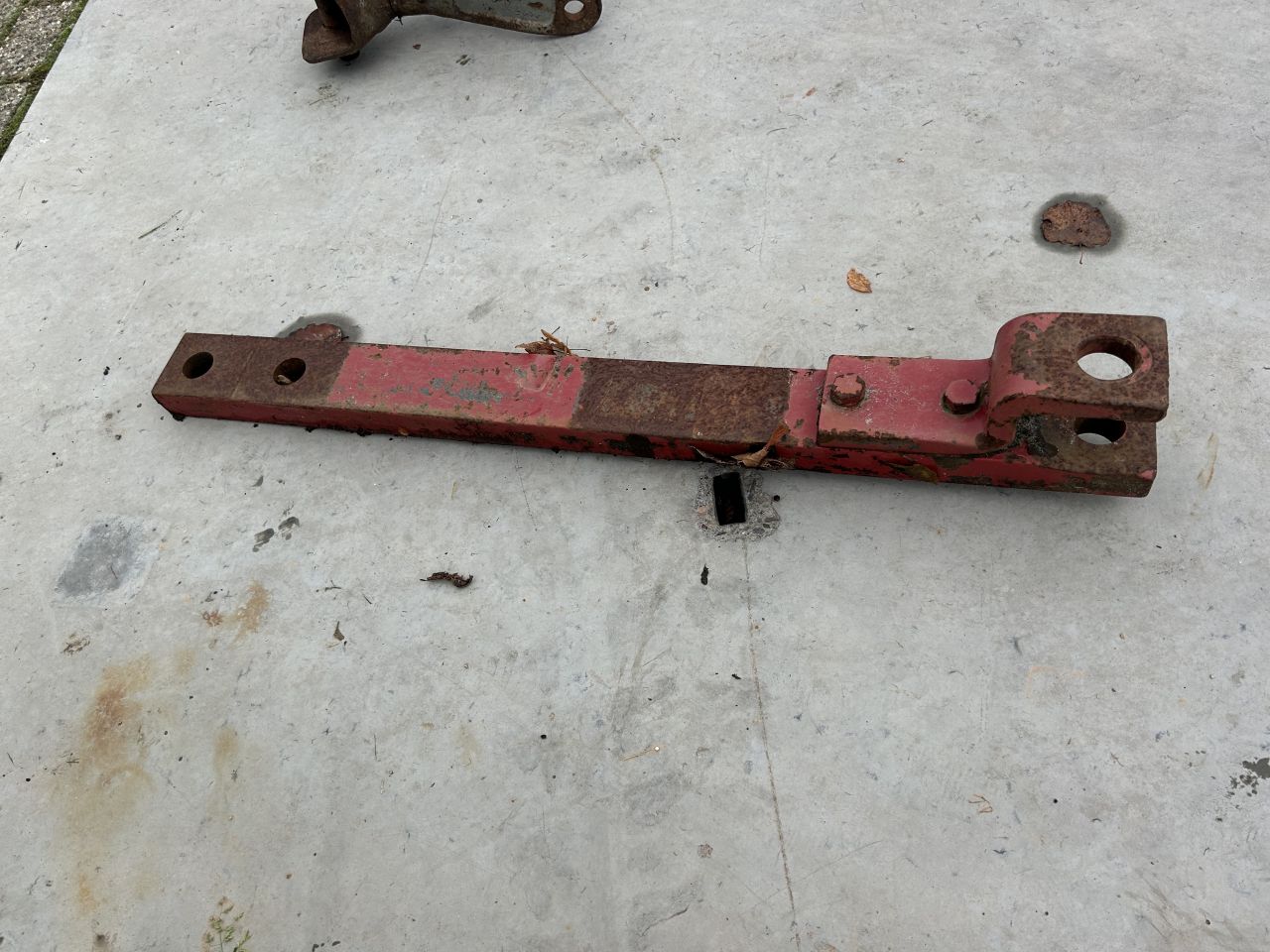 Case ih zwaaihaak/trekhaak en gatenbalk