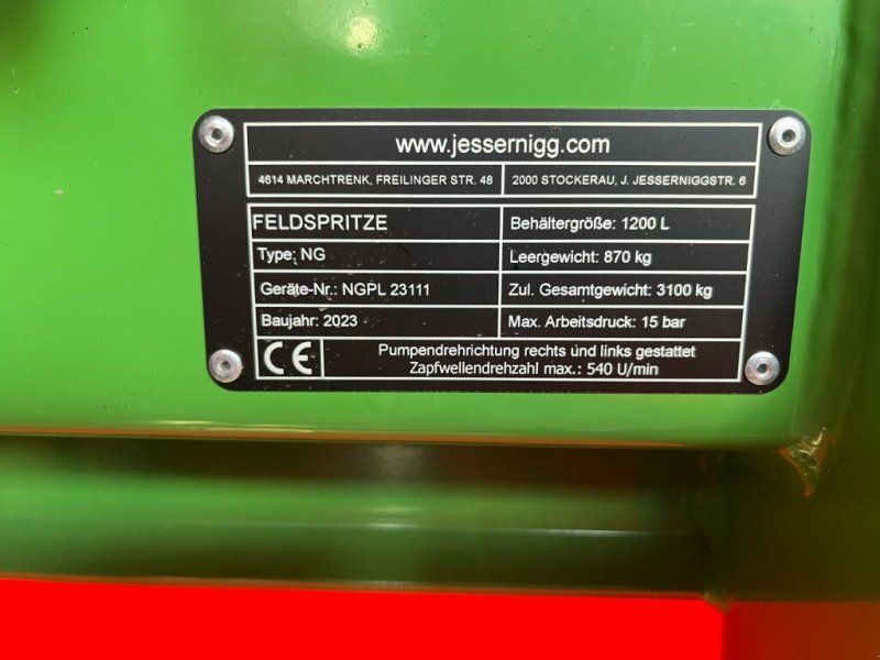 Jessernigg S NG PL 1.200 Liter Ausstellungsmaschine