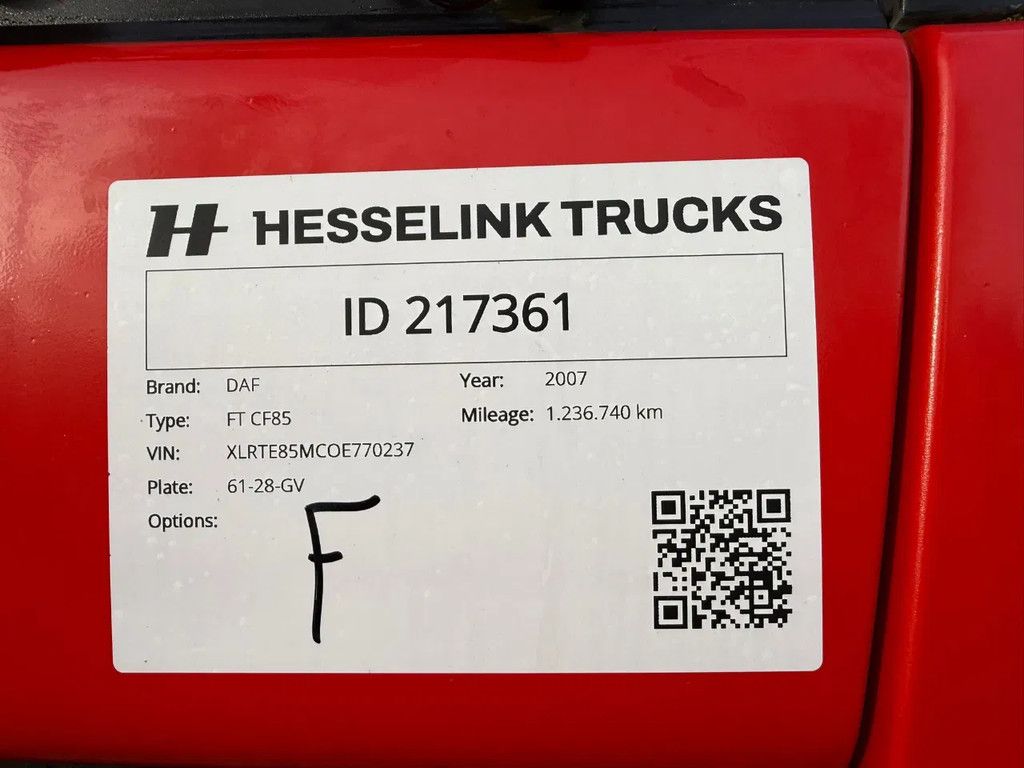 DAF CF 85.410 MMBS! Lanbouwkenteken, handgeschakeld, pto voorbereiding