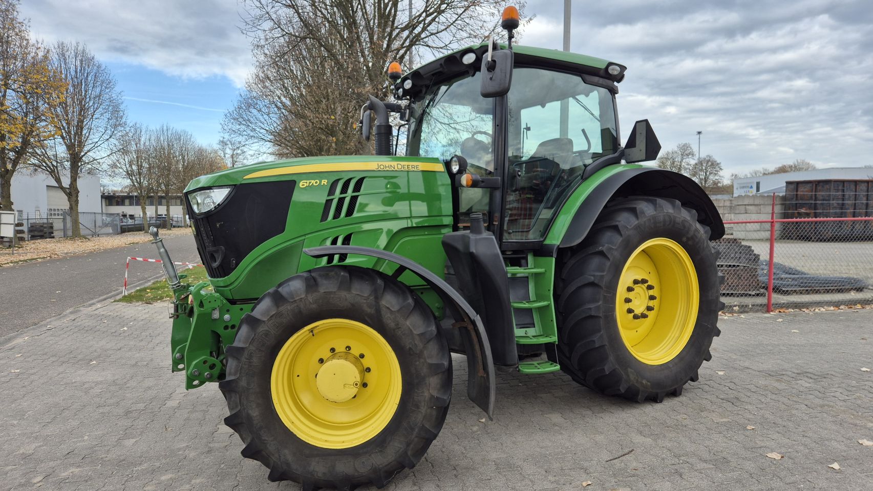 JOHN DEERE 6170R AP 50Kmh. Lucht, Fronthef, TLS