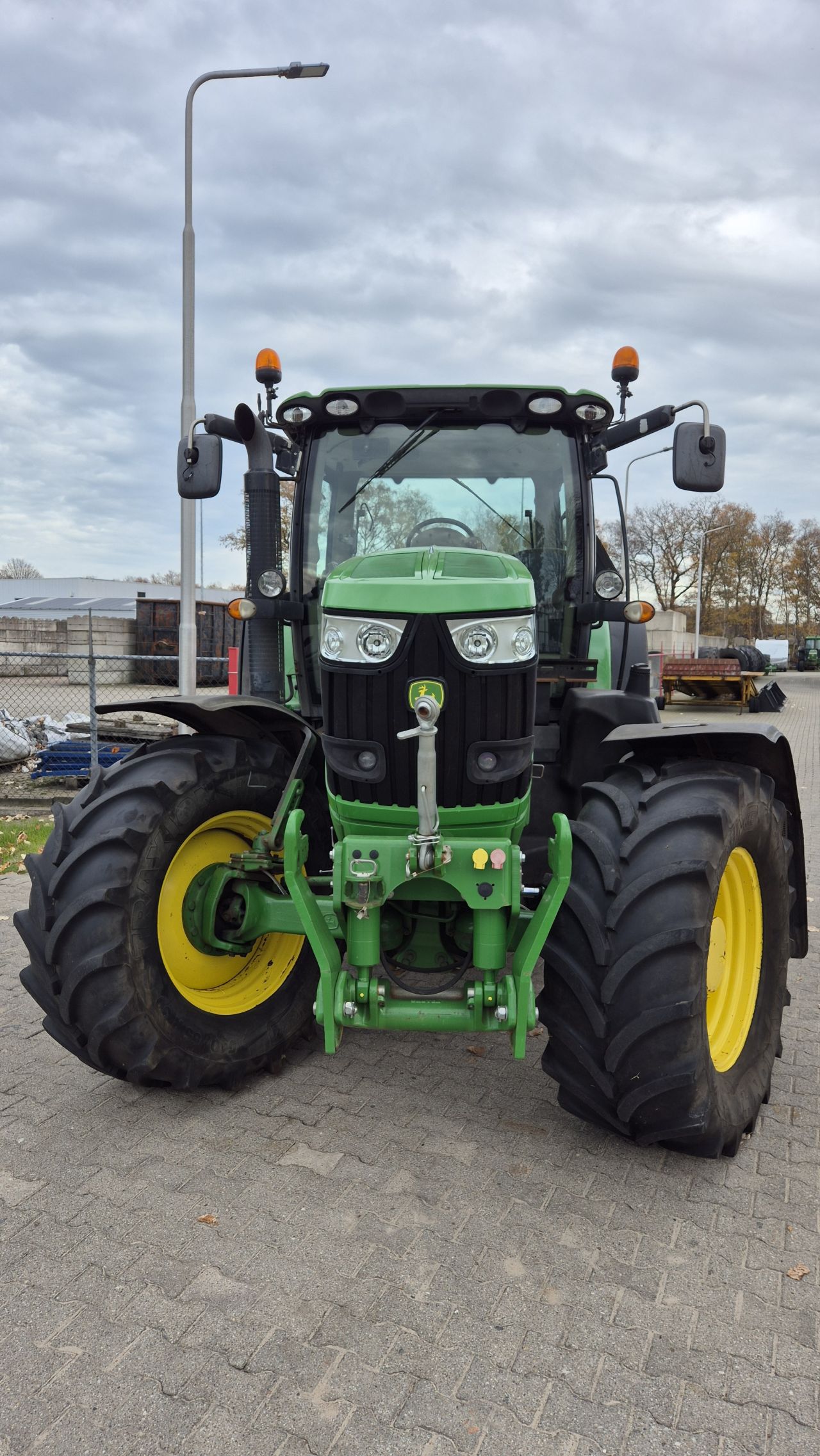 JOHN DEERE 6170R AP 50Kmh. Lucht, Fronthef, TLS